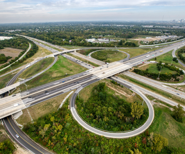 Stringtown Road and I-270 Interchange