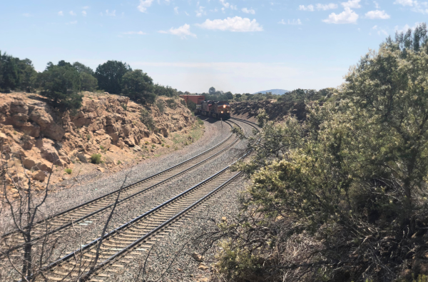 BNSF Seligman Sub Triple Tracks