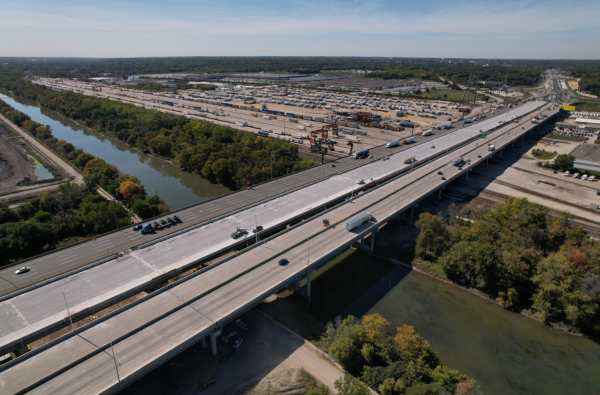 Mile Long Bridge over Central Tri-State Tollway (I-294)