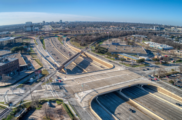 US 75 at Plano Road/DART Underpass