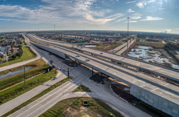 US 59 at BNSF Railroad Bridge