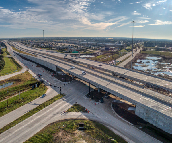 US 59 at BNSF Railroad Bridge